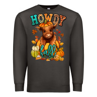 Smoke Hay there Fall pumpkin heifer Premium Sweatshirt - RanaPortraitStore