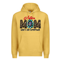 Antique Gold autism Premium Hoodie - CowhideDigitalArt