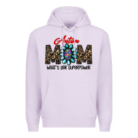 Lilac autism Premium Hoodie - CowhideDigitalArt