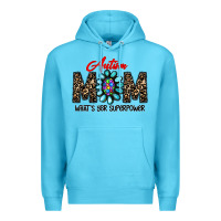 Ocean Blue autism Premium Hoodie - CowhideDigitalArt