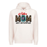 Pale Pink autism Premium Hoodie - CowhideDigitalArt