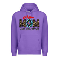Purple autism Premium Hoodie - CowhideDigitalArt