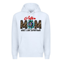 White autism Premium Hoodie - CowhideDigitalArt