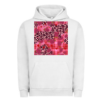 Pigment Lunar Rock valentines day roses leopard seamless pattern Urban Hoodie - JahusDesignShop