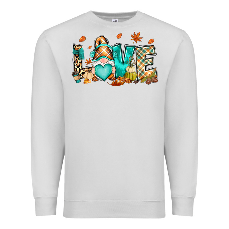 But I Think I Love Fall Most Of All Gnome Premium Sweatshirt by RanaPortraitStore | Teevron