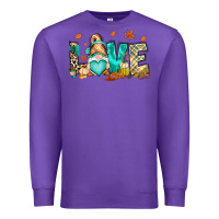 Purple But i think i love Fall most of all gnome Premium Sweatshirt - RanaPortraitStore