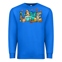 True Royal But i think i love Fall most of all gnome Premium Sweatshirt - RanaPortraitStore