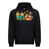 Black fall coffee cups Urban Hoodie - AdoDesignShop