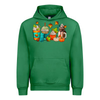 Emerald fall coffee cups Urban Hoodie - AdoDesignShop