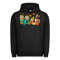 Pigment Black fall coffee cups Urban Hoodie - AdoDesignShop