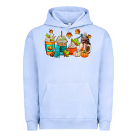 Pigment Grape Ice fall coffee cups Urban Hoodie - AdoDesignShop