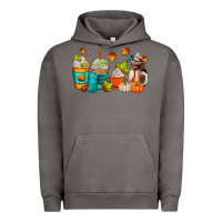Pigment Tornado fall coffee cups Urban Hoodie - AdoDesignShop
