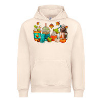 Sandshell fall coffee cups Urban Hoodie - AdoDesignShop