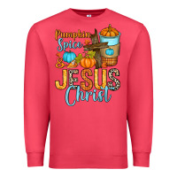 Cardinal Pumpkin spice and Jesus Christ Premium Sweatshirt - RanaPortraitStore