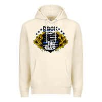 Back The Blue Premium Hoodie | Teevron