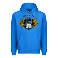 True Royal back the blue Premium Hoodie - CowhideDigitalArt