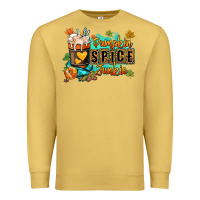 Antique Gold Pumpkin spice junkie Premium Sweatshirt - RanaPortraitStore