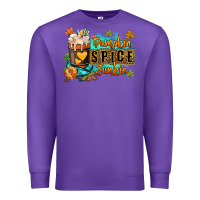Purple Pumpkin spice junkie Premium Sweatshirt - RanaPortraitStore