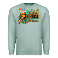 Seafoam Pumpkin spice junkie Premium Sweatshirt - RanaPortraitStore
