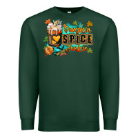 Sports Green Pumpkin spice junkie Premium Sweatshirt - RanaPortraitStore