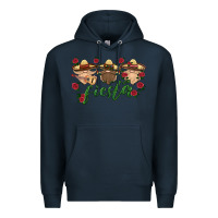Navy fiesta mexico gnome Premium Hoodie - HRA Design Shop