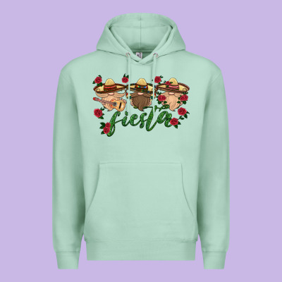 Fiesta Mexico Gnome Premium Hoodie Designed By Hra Design Shop