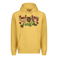 Antique Gold fiesta mexico gnome Premium Hoodie - HRA Design Shop