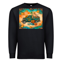 Black Pumpkin farm Premium Sweatshirt - RanaPortraitStore