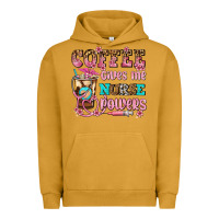 Coffee Gives Me Nurse Power Urban Hoodie | Teevron