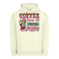 Pigment Pistachio coffee gives me nurse power Urban Hoodie - AdoDesignShop