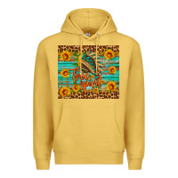 Antique Gold free spirit Premium Hoodie - HRA Design Shop