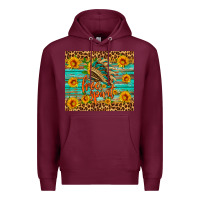 Burgundy free spirit Premium Hoodie - HRA Design Shop
