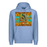 Colony Blue free spirit Premium Hoodie - HRA Design Shop
