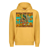 Mustard free spirit Premium Hoodie - HRA Design Shop
