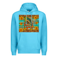Ocean Blue free spirit Premium Hoodie - HRA Design Shop