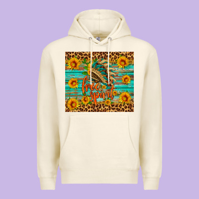 Free Spirit Premium Hoodie Designed By Hra Design Shop