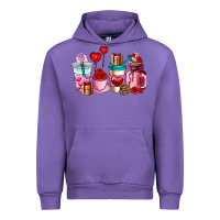 Tulip valentines day roses coffee cups Urban Hoodie - AdoDesignShop