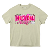 Mossy valentine medical assistant Heavy Core Tee - CowhideDigitalArt