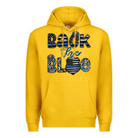 Lemon back the blue1 Premium Hoodie - CowhideDigitalArt