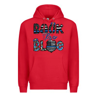 Red back the blue1 Premium Hoodie - CowhideDigitalArt