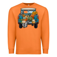 Carrot Fall Pumpkin Farm Truck Premium Sweatshirt - RanaPortraitStore