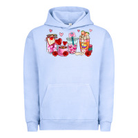 Pigment Grape Ice valentines day coffee cup Urban Hoodie - AdoDesignShop