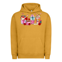 Pigment Peanut Butter valentines day coffee cup Urban Hoodie - AdoDesignShop