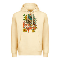 Pina Colada free spirit sunflower and indian headdress Premium Hoodie - HRA Design Shop