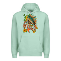 Seafoam free spirit sunflower and indian headdress Premium Hoodie - HRA Design Shop