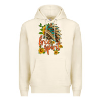 Tofu free spirit sunflower and indian headdress Premium Hoodie - HRA Design Shop