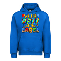 Cobalt see the able not the label Urban Hoodie - JahusDesignShop