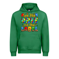 Emerald see the able not the label Urban Hoodie - JahusDesignShop