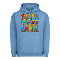 Pigment Pebble Blue see the able not the label Urban Hoodie - JahusDesignShop