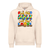 Sandshell see the able not the label Urban Hoodie - JahusDesignShop